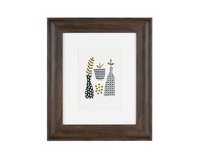 Kiera Grace Austin Frame - Walnut - 8x10 Inch Matted for 5x7 Inch - PH40320-9