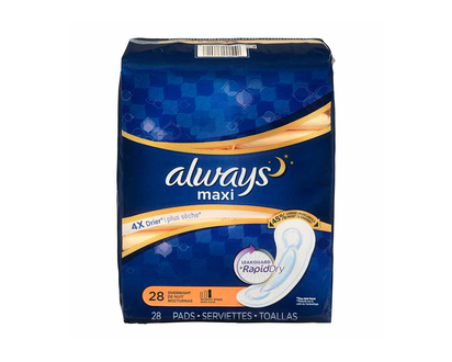 Always Maxi Overnight - 28s