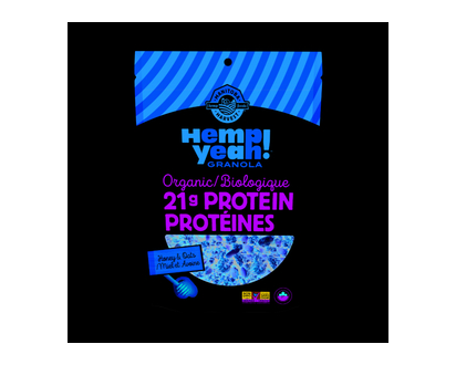 Manitoba Harvest Hemp Yeah Organic Granola - Honey & Oats - 283g