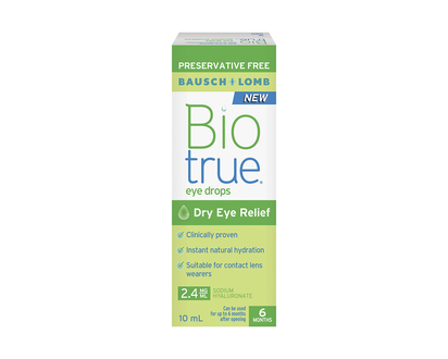 Bausch & Lomb Biotrue Eye Drops Dry Eye Relief - 10ml