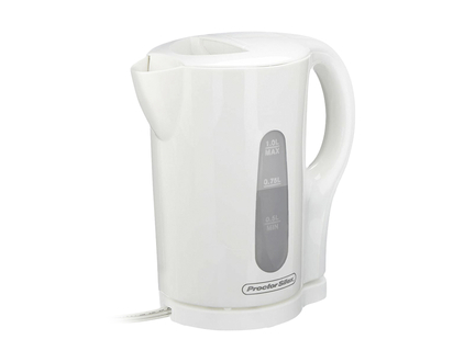 Proctor Silex Cordless Jug Kettle - White - 1L - 41005