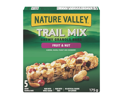 Nature Valley Trail Mix Chewy Granola Bars - Fruit & Nut - 175g