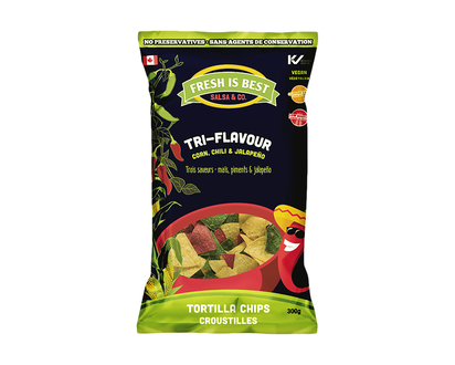 Fresh is Best Tortilla Chips - Tri-Flavour - 300g