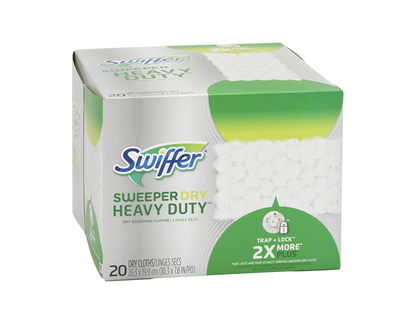 Swiffer Sweeper Heavy Duty Dry Sweeping Cloths - 20's
