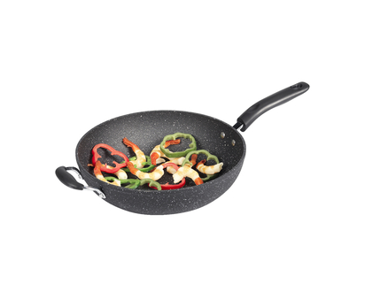 The Rock Wok Pan - Black - 32cm