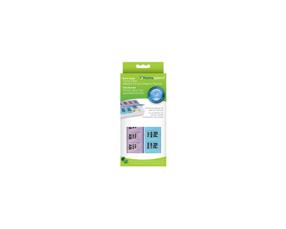 PharmaSystems uMedPlan Twice Daily Pill & Vitamin Planner - Extra Large - PS280