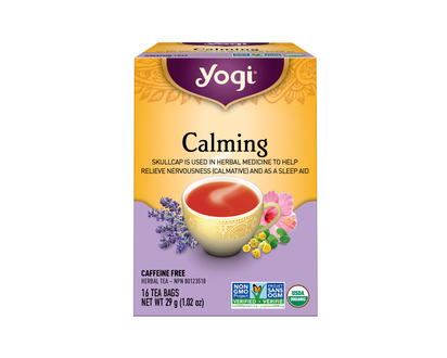 Yogi Caffeine Free Herbal Tea Bags - Calming - 16s