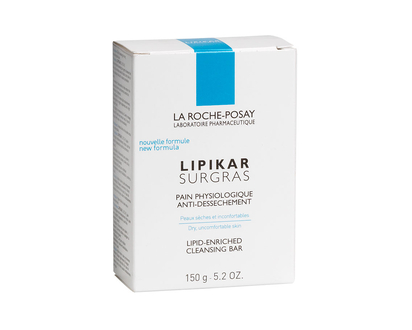 La Roche-Posay Lipikar Surgras Lipid-Enriched Cleansing Bar - 150g