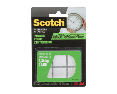 Scotch Indoors Hook & Loop Fasteners - 12's
