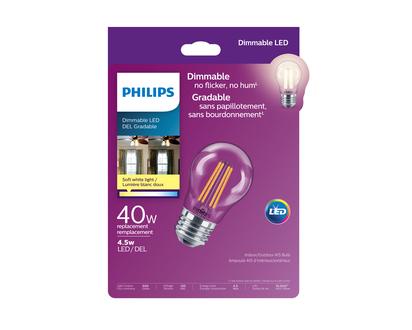 PHILIPS LED 40W A15 S. WHITE