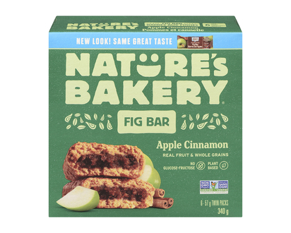 Nature's Bakery Fig Bar - Apple Cinnamon - 342g