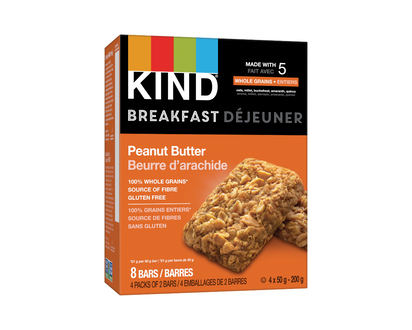 Kind Breakfast Bar - Almond Butter - 4x50g