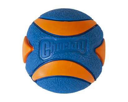 Chuckit! Ultra Squeaker ball For Dogs - Blue/Orange