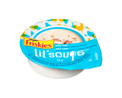 Friskies Lil Soups - Tuna in a Velvety Broth - 34g