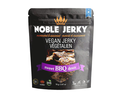 Noble Jerky Vegan Jerky - Sweet BBQ - 70g