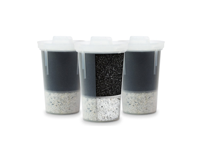 Santevia MINA Alkaline Water Pitcher Replacement Filters with Chlorine &amp; Lead Filtration - 3 Pack