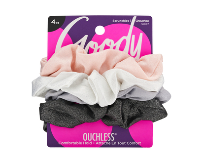 GOODY O/L SHIMMER SCRUNCHIES 2068634