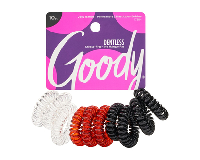 Goody Ouchless Coil Elastics - 10's