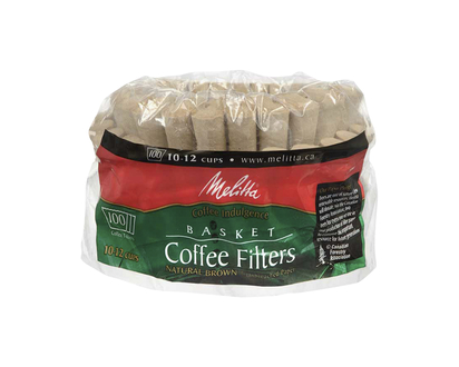 Melitta Basket Coffee Filters - Natural Brown - 100s