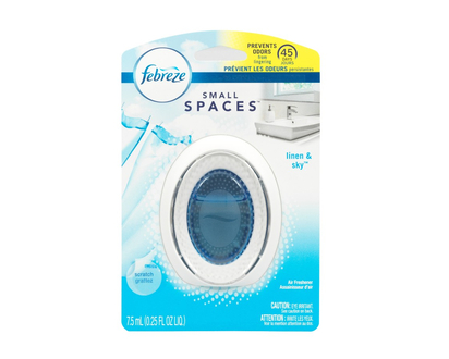 Febreze Small Spaces Linen/Sky - 72pce