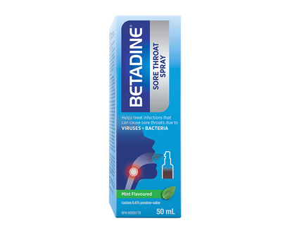 Betadine Sore Throat Spray - Mint - 50ml
