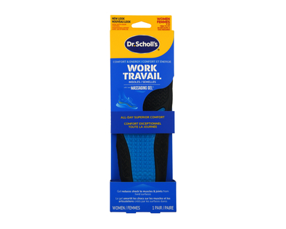 Dr. Scholl's Comfort & Energy Work Massaging Gel Advanced Insoles - Women's - 6-10