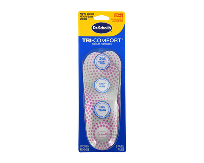 Dr. Scholl's Tri-Comfort Orthotics Insoles - Women's - Fits 6-10
