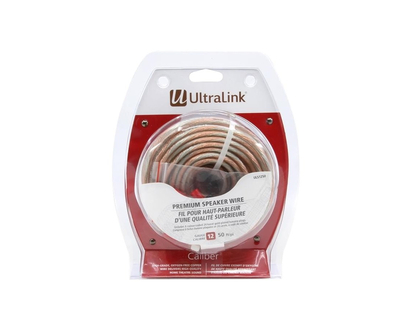 UltraLink Caliber Series Banana Plug 12AWG Speaker Cable - 15.2m