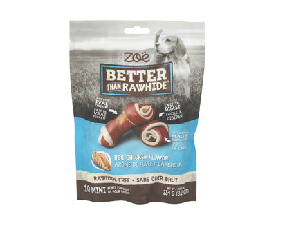 ZOE Better than Rawhide - BBQ Chicken - 10 pack - 234g