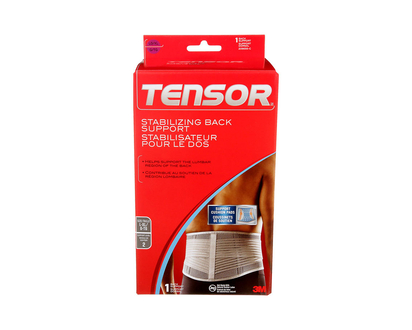 Tensor Stabilizing Back Support Brace - Adjustable
