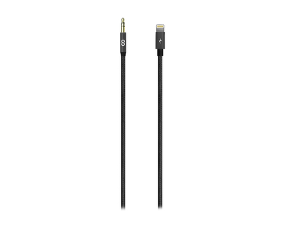Logiix Piston Connect Lightning to Aux Cable - Black - LGX12975