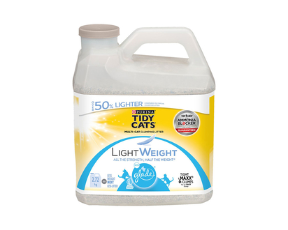 Tidy Cats LightWeight Clumping Cat Litter - Glade Clear Springs - 2.72kg