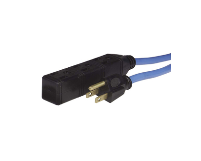 Globe Block Heater Cord - Blue - 5M