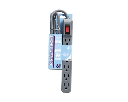 Globe 6 Outlet with Surge Protection