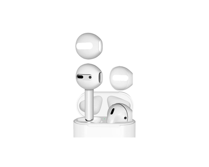 Logiix Silicone Tips for AirPods - White - LGX12986