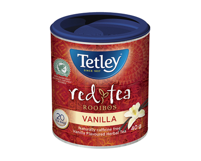 Tetley Herbal Rooibos Vanilla Tea - 20s