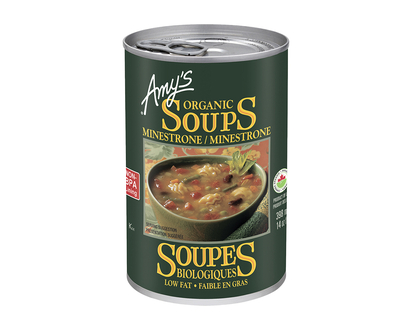 Amy's Organic Soup - Minestrone - 398ml