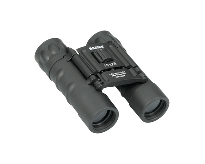 Safari 10x25 Binoculars - Black - SAF1025BK