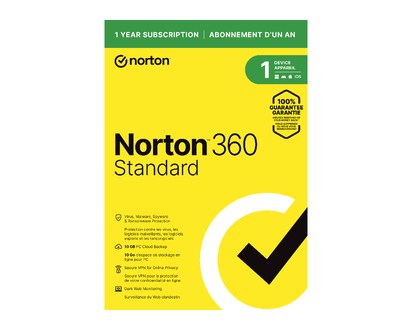 Norton 360 Standard - 1 Device/1 Year - 21400080