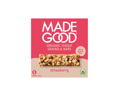 Made Good Granola Bars - Strawberry - 120g/5pk