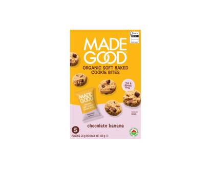 Made Good Cookies - Chocolate Banana Mini - 120g/5pk