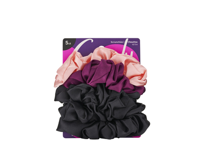 GOODY O/L SATIN SCRUNCHIES