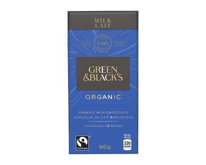 Green & Black's Organic Chocolate - Milk - 90g