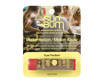 Sun Bum Sunscreen Lip Balm SPF 30 - Watermelon - 4.25g
