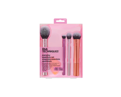 Real Techniques Everyday Essentials Cosmetic Brush Set - 5 piece