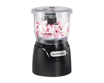 Hamilton Beach Stack N Press Chopper - Black - 72850