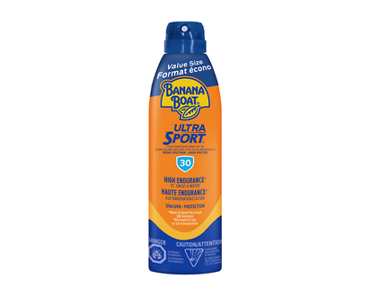 Banana Boat Ultra Sport Clear Sunscreen Spray - SPF 30 - 226g