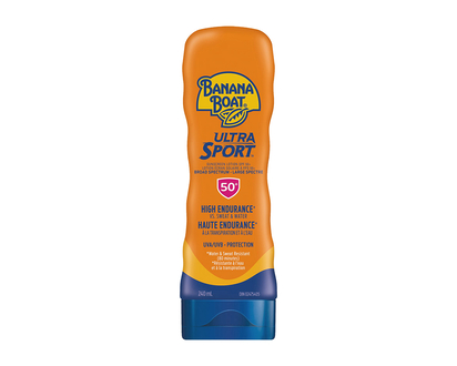 Banana Boat Ultra Sport Sunscreen Lotion - SPF 50+ - 240ml