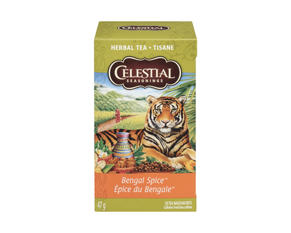 Celestial Seasonings Herbal Tea - Bengal Spice - 20 Bags