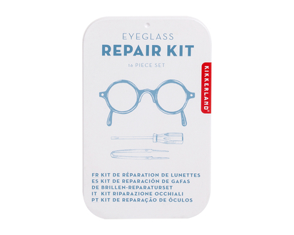 Kikkerland Eyeglass Repair Tool Set - 16pc